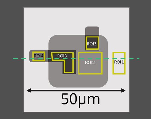 Parallel measurement of multiple regions